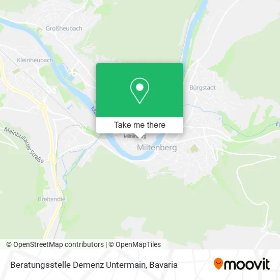 Beratungsstelle Demenz Untermain map