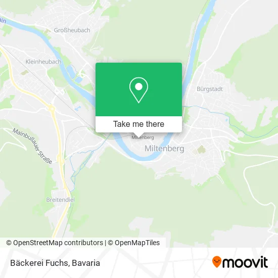 Карта Bäckerei Fuchs