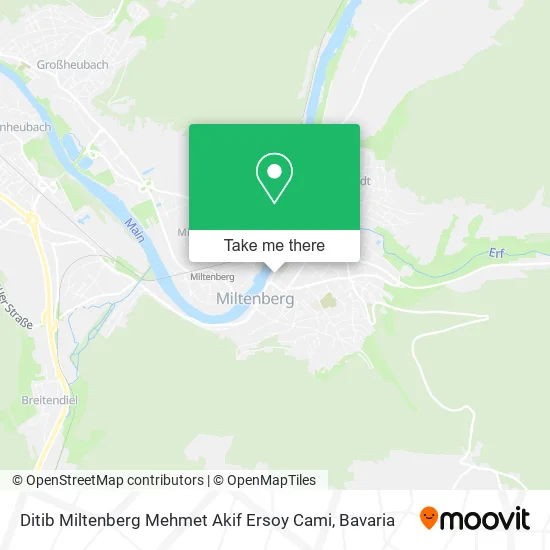 Карта Ditib Miltenberg Mehmet Akif Ersoy Cami