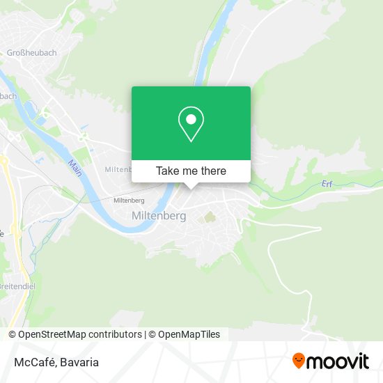 McCafé map