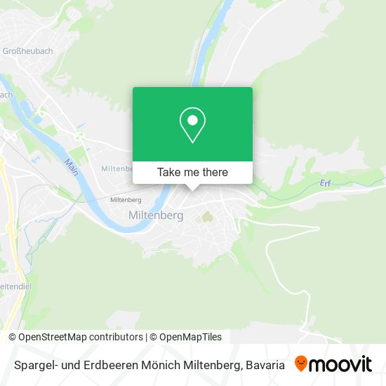 Spargel- und Erdbeeren Mönich Miltenberg map