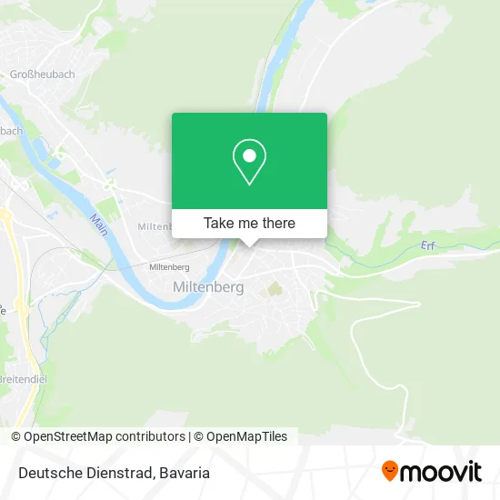 Карта Deutsche Dienstrad