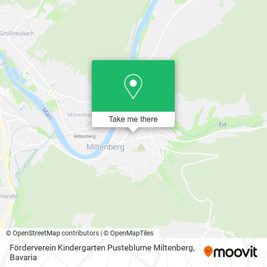 Förderverein Kindergarten Pusteblume Miltenberg map