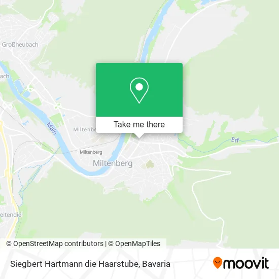 Карта Siegbert Hartmann die Haarstube