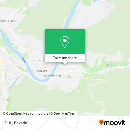 Карта DHL