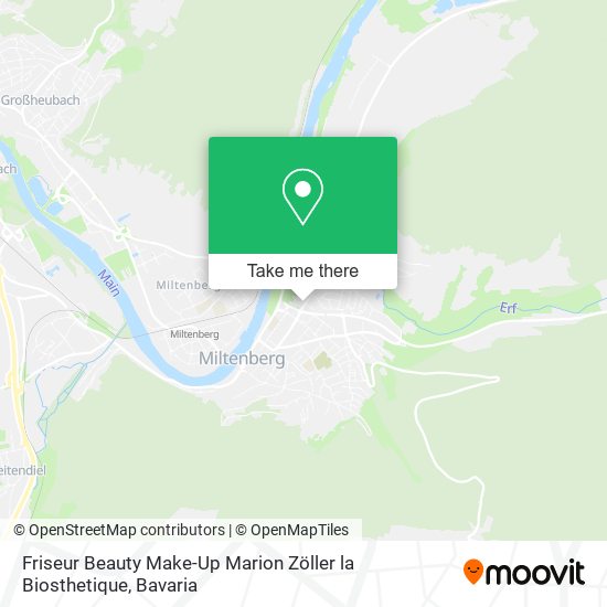 Friseur Beauty Make-Up Marion Zöller la Biosthetique map