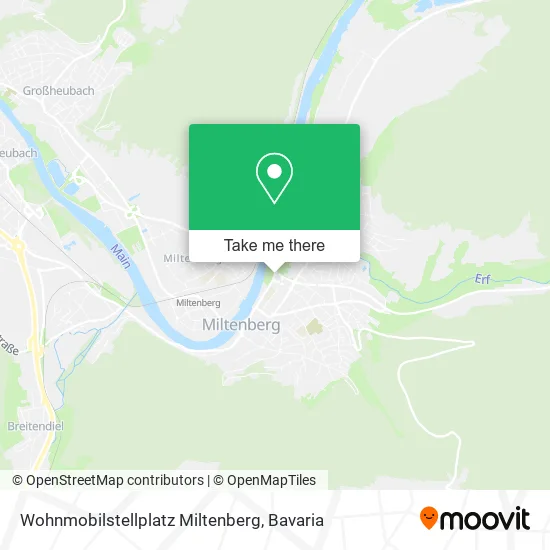 Карта Wohnmobilstellplatz Miltenberg