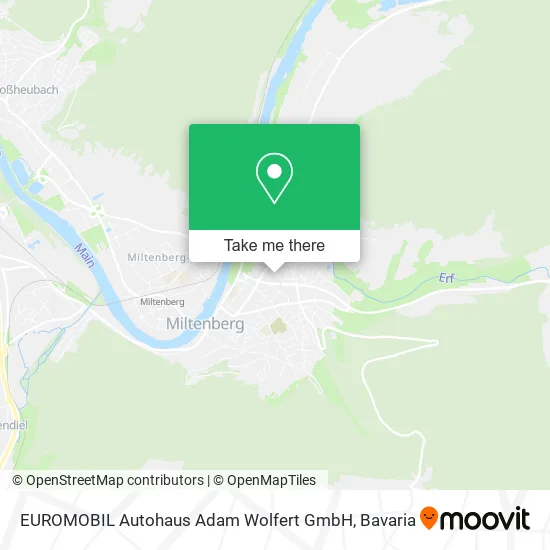 Карта EUROMOBIL Autohaus Adam Wolfert GmbH