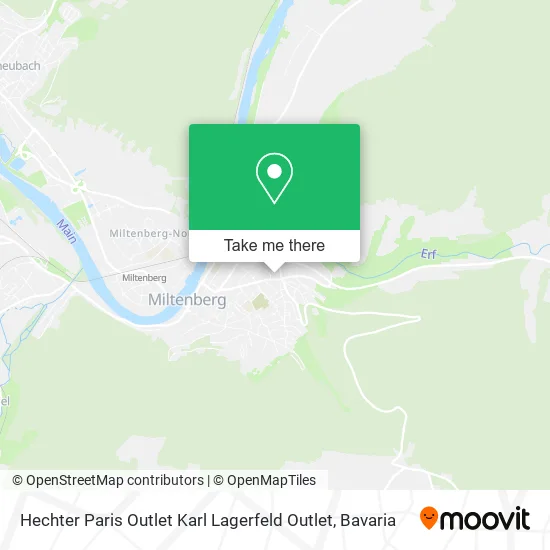 Карта Hechter Paris Outlet Karl Lagerfeld Outlet