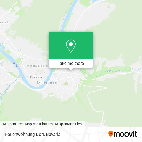 Карта Ferienwohnung Dörr