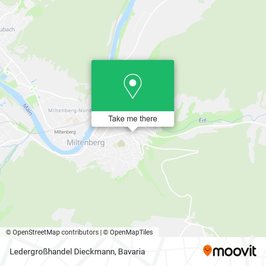 Ledergroßhandel Dieckmann map