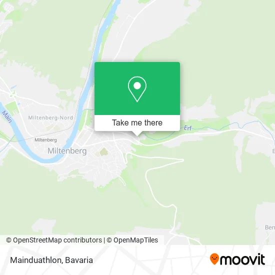 Карта Mainduathlon