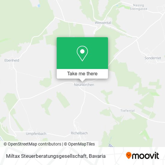 Miltax Steuerberatungsgesellschaft map