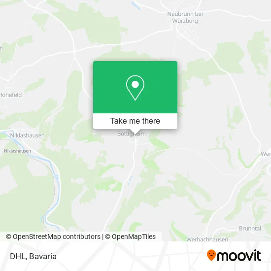 Карта DHL