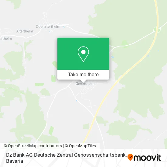 Карта Dz Bank AG Deutsche Zentral Genossenschaftsbank