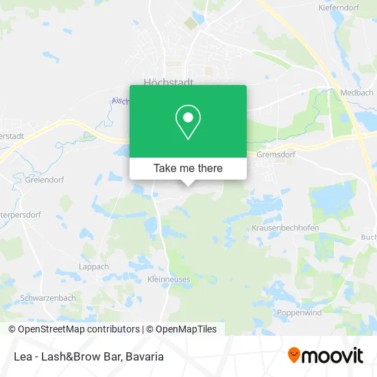 Карта Lea - Lash&Brow Bar