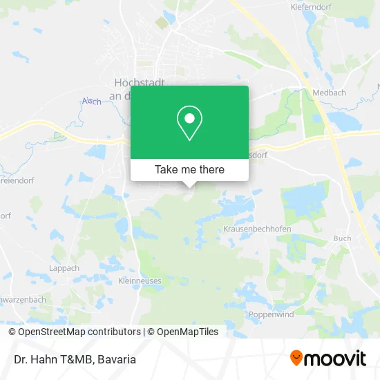 Карта Dr. Hahn T&MB