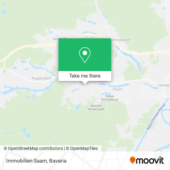 Карта Immobilien Saam