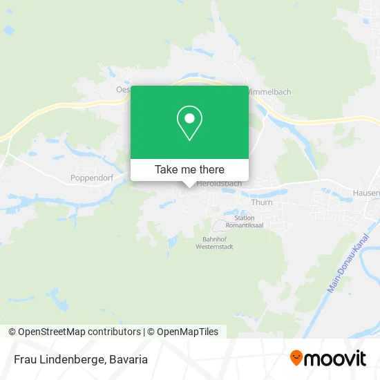 Карта Frau Lindenberge