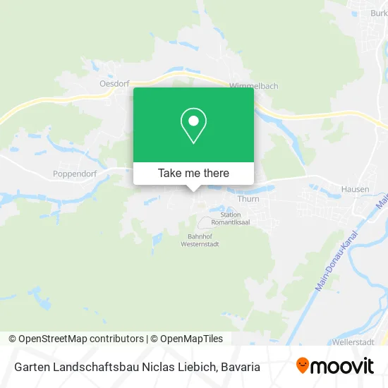 Карта Garten Landschaftsbau Niclas Liebich