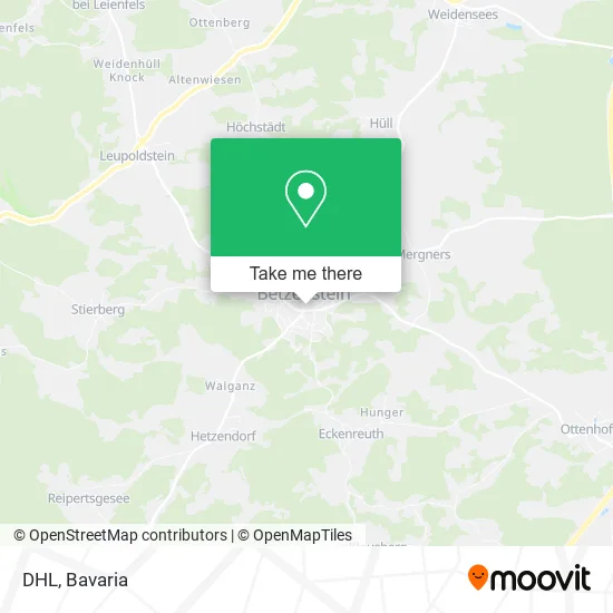 Карта DHL