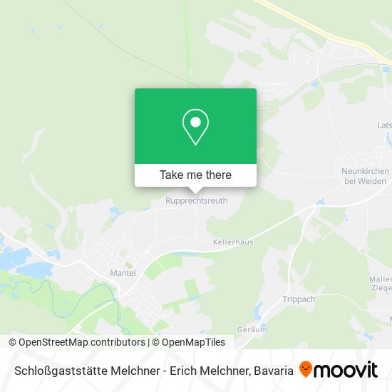 Schloßgaststätte Melchner - Erich Melchner map