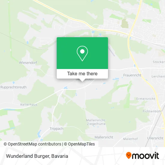 Карта Wunderland Burger