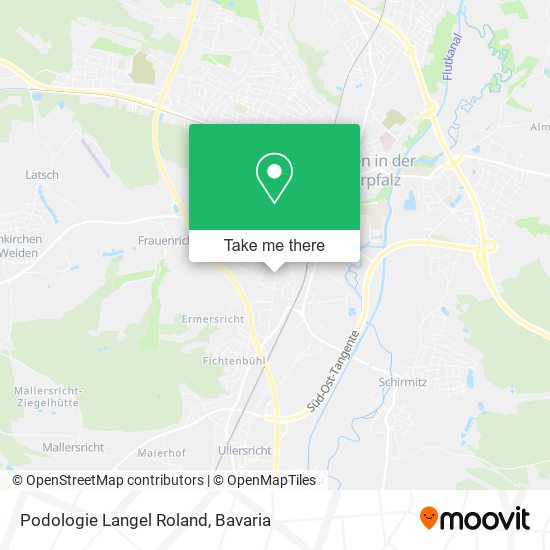 Podologie Langel Roland map
