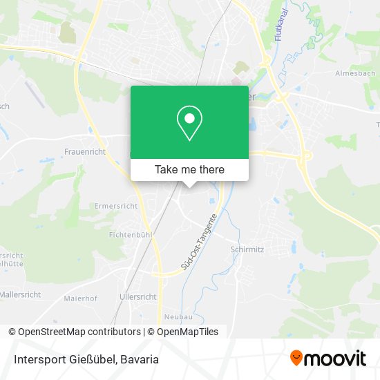 Intersport Gießübel map