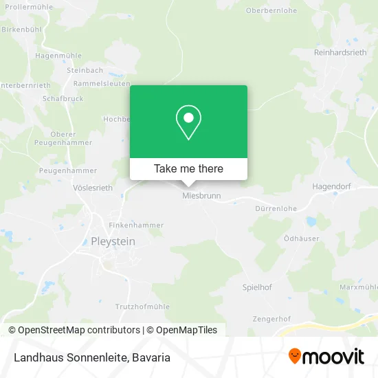 Карта Landhaus Sonnenleite