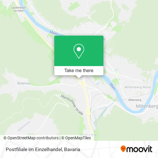 Карта Postfiliale im Einzelhandel