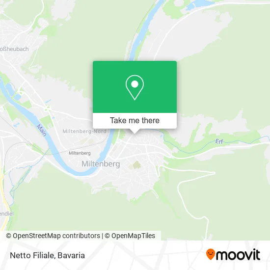 Карта Netto Filiale