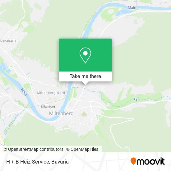 Карта H + B Heiz-Service