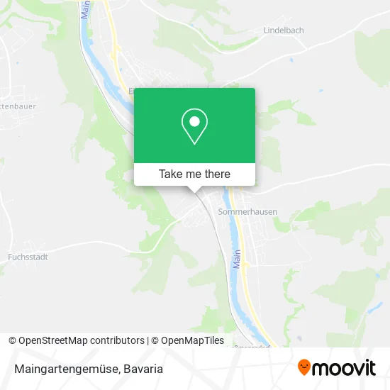Карта Maingartengemüse