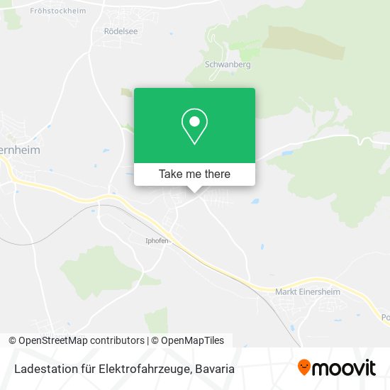 Ladestation für Elektrofahrzeuge map