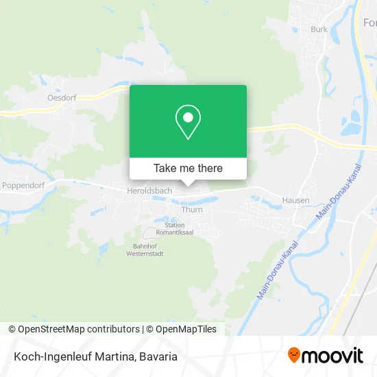 Карта Koch-Ingenleuf Martina