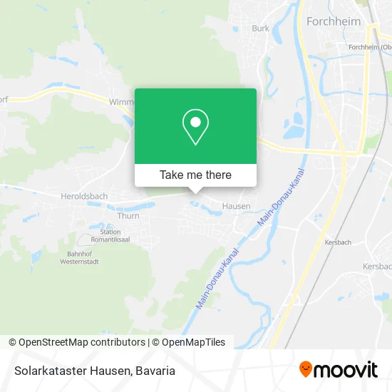 Карта Solarkataster Hausen