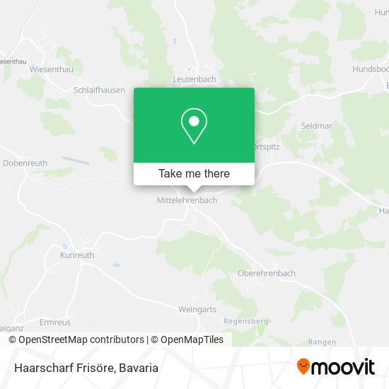 Haarscharf Frisöre map