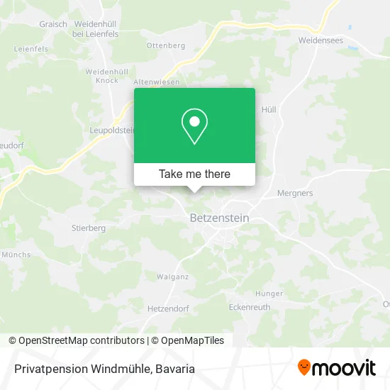 Карта Privatpension Windmühle