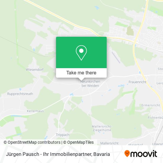 Jürgen Pausch - Ihr Immobilienpartner map