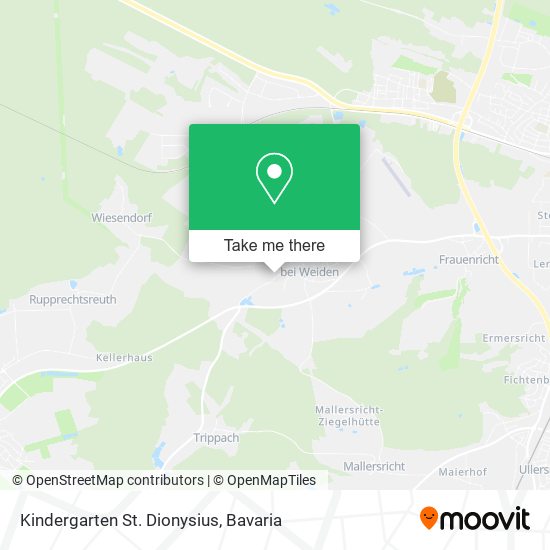 Kindergarten St. Dionysius map