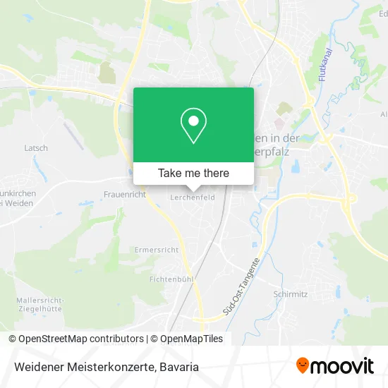 Карта Weidener Meisterkonzerte
