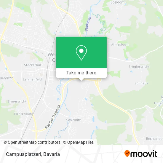 Карта Campusplatzerl