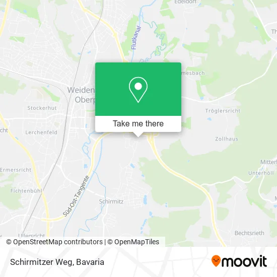 Карта Schirmitzer Weg