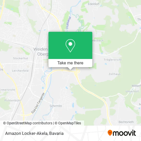 Карта Amazon Locker-Akela