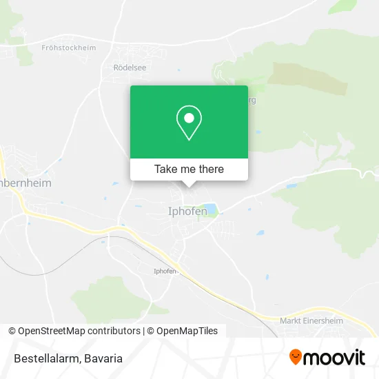 Карта Bestellalarm