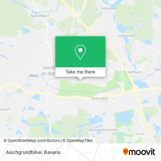 Карта Aischgrundbiker