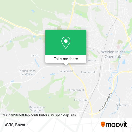 Карта AVIS