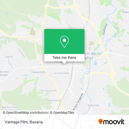 Vantage Film map