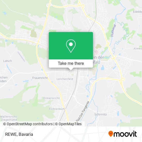 REWE map